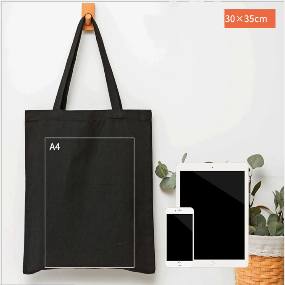 Canvas Bag Grocery Bag Food shopper Bag Eco-Friendly foldable Bag folding Pocket Tote Portable Shoulder Handbags Shopping bag