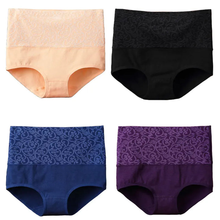Cotton Underwear Women High Waist Lingerie For Ladies Briefs Tummy Control Panties C-Section Recovery XXXXL Plus Size Underpants