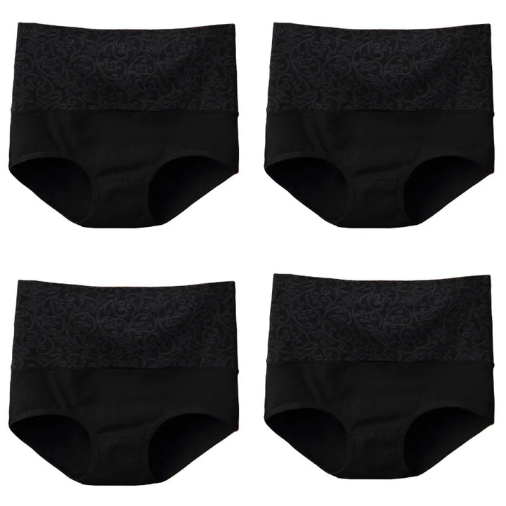 Cotton Underwear Women High Waist Lingerie For Ladies Briefs Tummy Control Panties C-Section Recovery XXXXL Plus Size Underpants