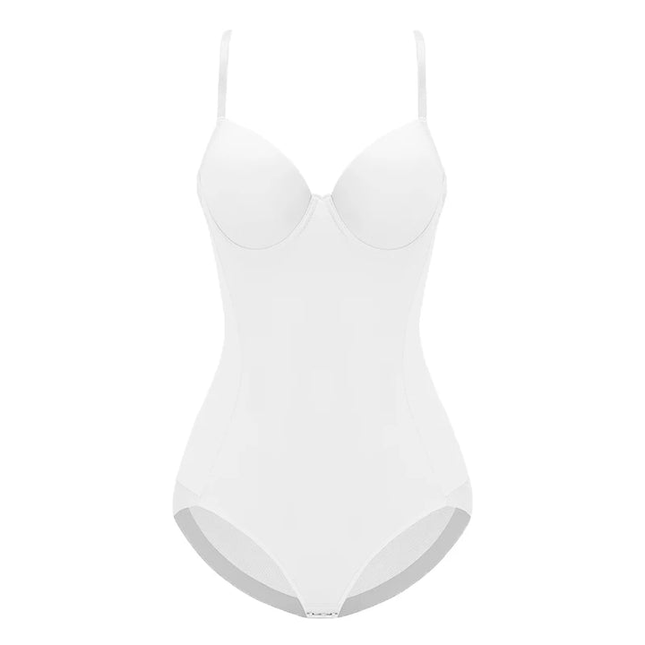 Sexy Lingerie Slim Silk Solid Shapewear for Women Smooth Soft Bodysuit Tummy Shaper Underwear Lingerie Black Nude