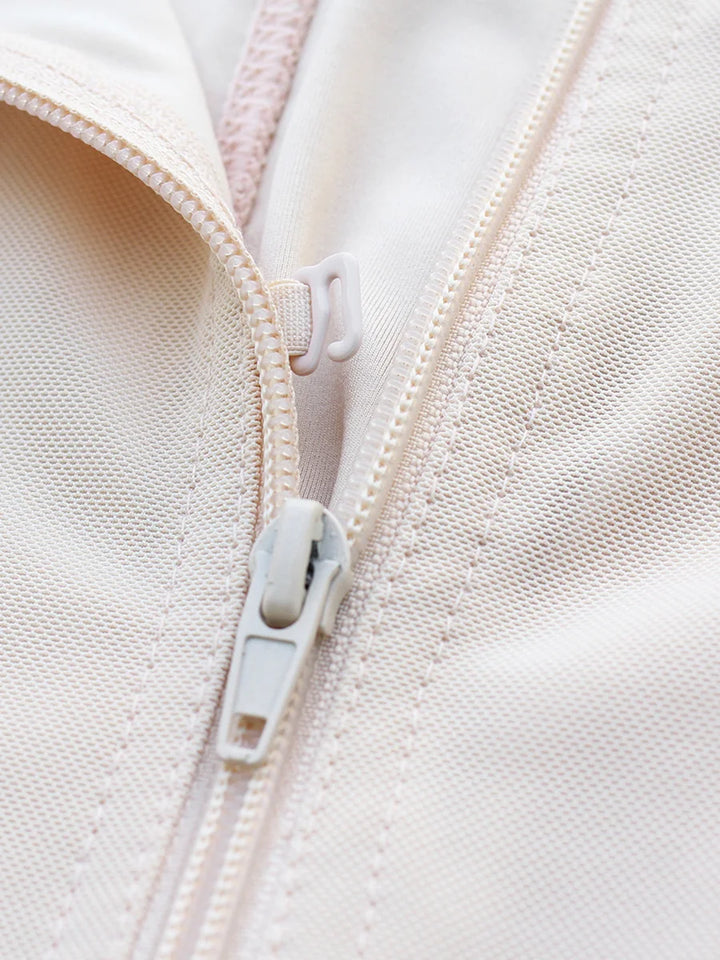 Zip Waist Lace Slimming Shaper Corset Control Shapewear Butt Lifter Strap Body Shaper Underwear Bodysuit Women Plus Size S-6xl