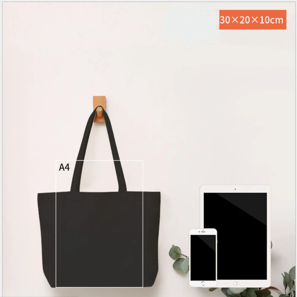 Canvas Bag Grocery Bag Food shopper Bag Eco-Friendly foldable Bag folding Pocket Tote Portable Shoulder Handbags Shopping bag