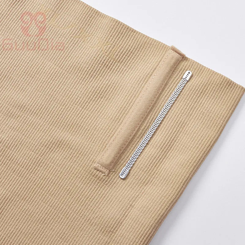 GUUDIA Womens High Waist Seamless Body Shaper Briefs Firm Control Tummy Sexy Thong Shapewear Panties Girdle Underwear Shapewear