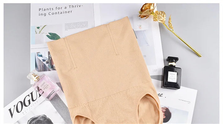High-Waist Women's Shaping Panties - Breathable Slimming Tummy Control Hip-Lifting Corset Briefs Body Shapewear Underwear