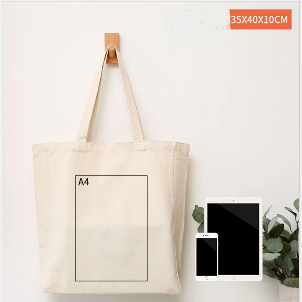 Canvas Bag Grocery Bag Food shopper Bag Eco-Friendly foldable Bag folding Pocket Tote Portable Shoulder Handbags Shopping bag