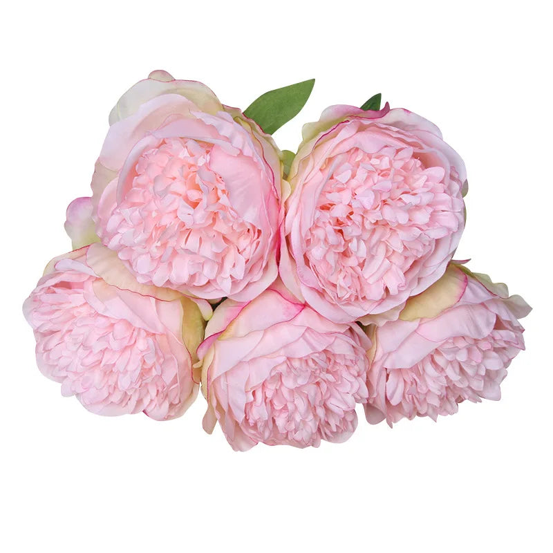 Artificial Peony Rose Bouquet