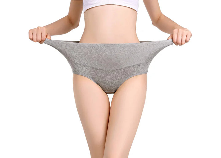 Cotton Underwear Women High Waist Lingerie For Ladies Briefs Tummy Control Panties C-Section Recovery XXXXL Plus Size Underpants