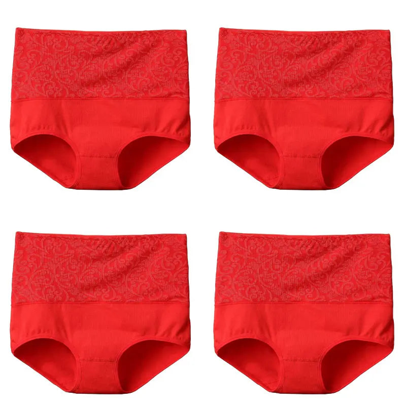 Cotton Underwear Women High Waist Lingerie For Ladies Briefs Tummy Control Panties C-Section Recovery XXXXL Plus Size Underpants