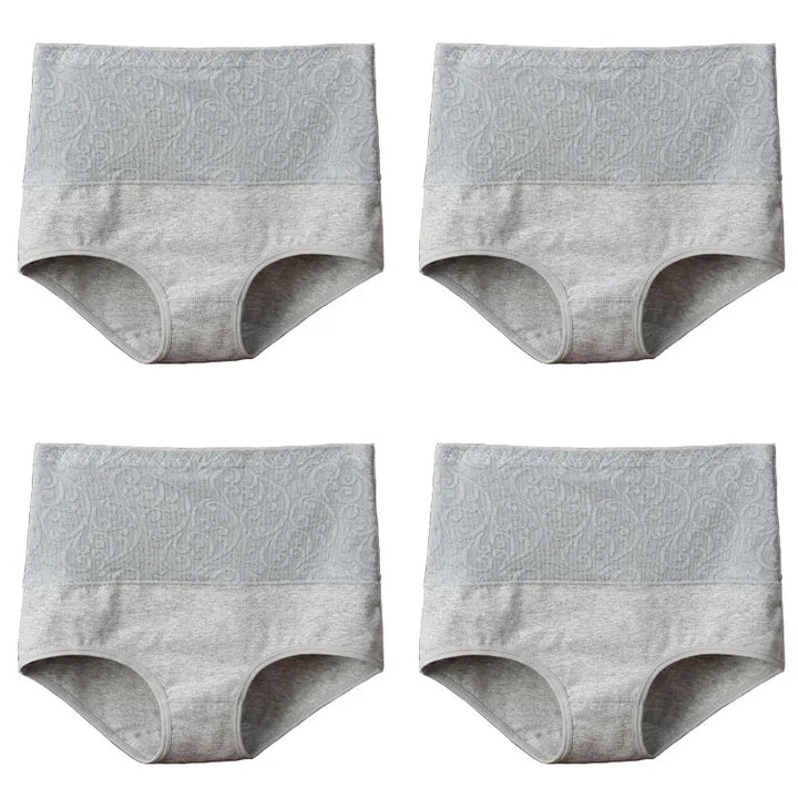 Cotton Underwear Women High Waist Lingerie For Ladies Briefs Tummy Control Panties C-Section Recovery XXXXL Plus Size Underpants