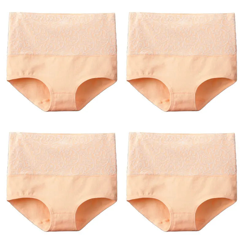 Cotton Underwear Women High Waist Lingerie For Ladies Briefs Tummy Control Panties C-Section Recovery XXXXL Plus Size Underpants