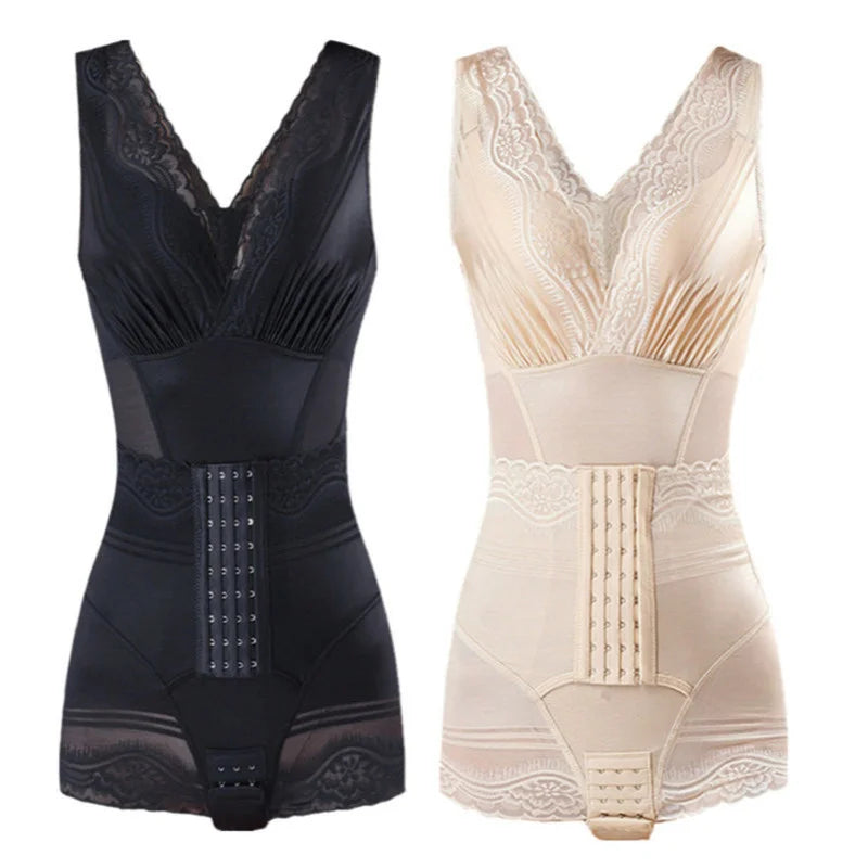 Women's Bustier Corset Waist Trainer Sharpening Body Shaper Fajas Sexy Lingerie Clothes Slim Underwear Bodysuits Modeling Strap