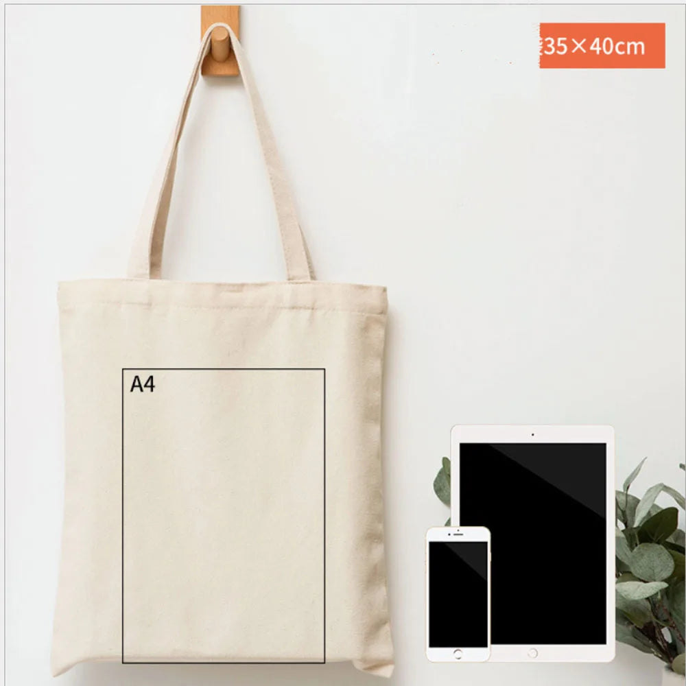 Canvas Bag Grocery Bag Food shopper Bag Eco-Friendly foldable Bag folding Pocket Tote Portable Shoulder Handbags Shopping bag
