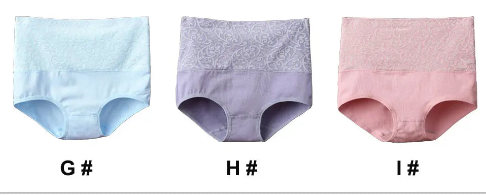 Cotton Underwear Women High Waist Lingerie For Ladies Briefs Tummy Control Panties C-Section Recovery XXXXL Plus Size Underpants