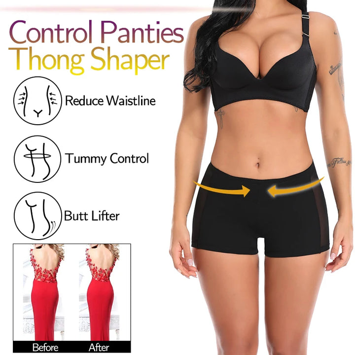 Women Butt Lifter Panties Enhancer Tummy Control Body Shaper Underwear Briefs Sexy Ass Push Up Panty Open Hip Booty