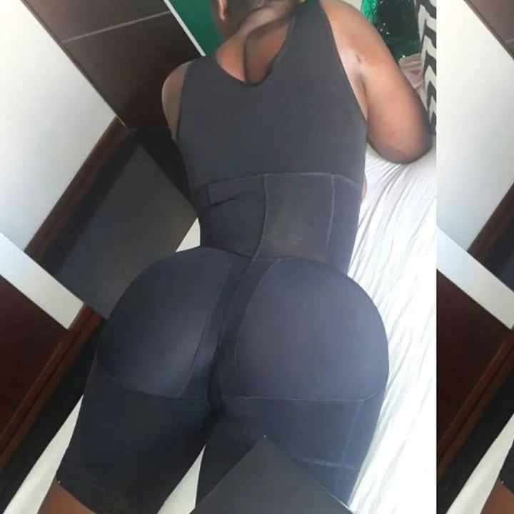 Zip Waist Lace Slimming Shaper Corset Control Shapewear Butt Lifter Strap Body Shaper Underwear Bodysuit Women Plus Size S-6xl