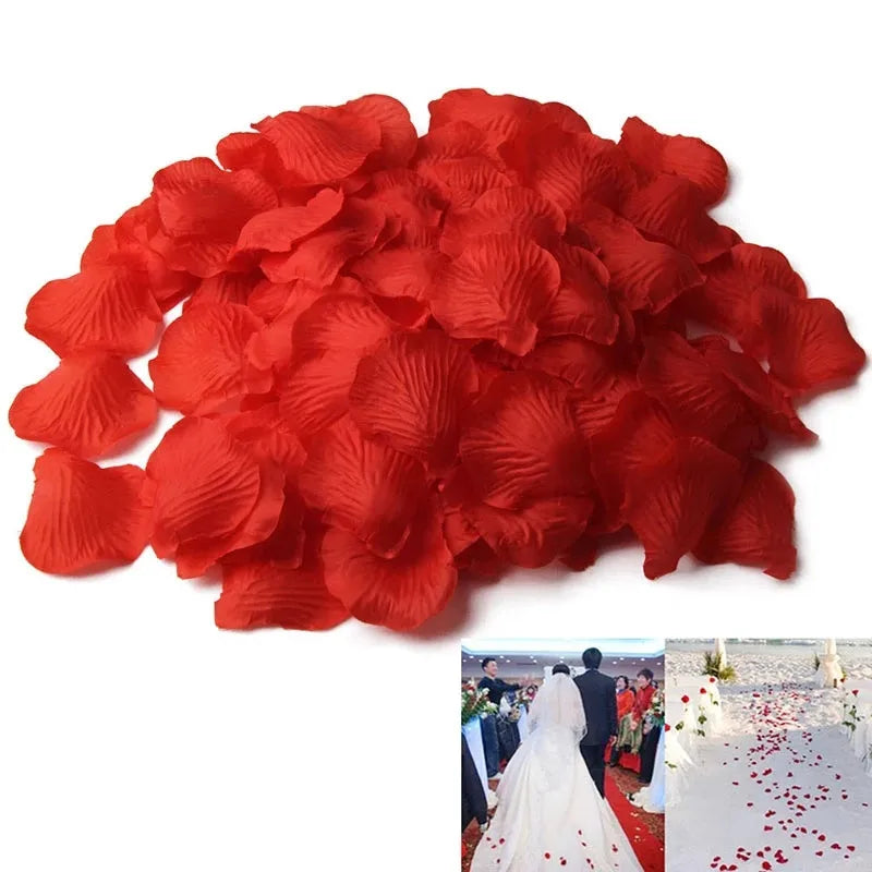 Artificial Silk Rose Petals