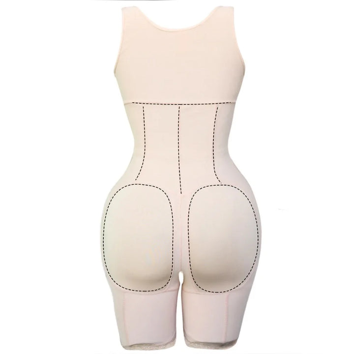 Zip Waist Lace Slimming Shaper Corset Control Shapewear Butt Lifter Strap Body Shaper Underwear Bodysuit Women Plus Size S-6xl