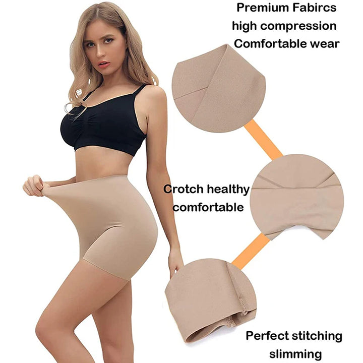 Anti Chafing Underwear for Women New Boyshorts Panties Smooth Slips Shorts for Women Under Dress Tummy Control Shapewear