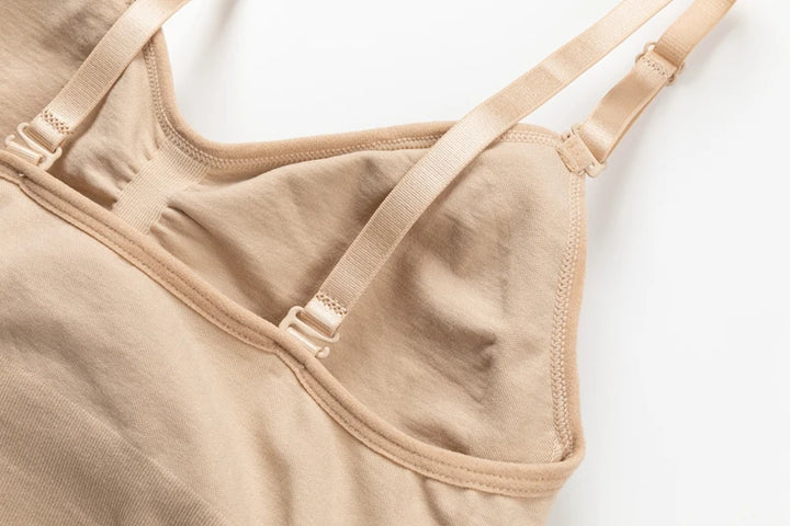 Body Shaper Soft New Slimming Tank Removable Pad Cami Tank Top Comfortable Plus Size Women Shapewear Padded Vest Dropship