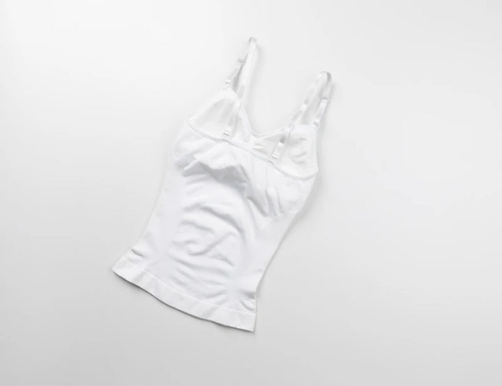 Body Shaper Soft New Slimming Tank Removable Pad Cami Tank Top Comfortable Plus Size Women Shapewear Padded Vest Dropship