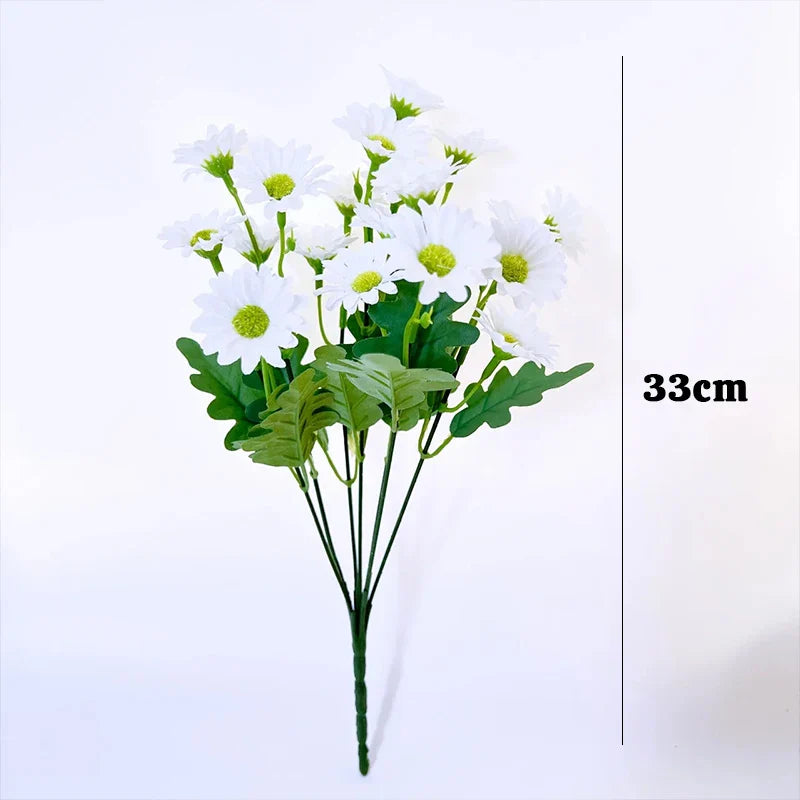 Artificial Sunflower & Chamomile Bouquet