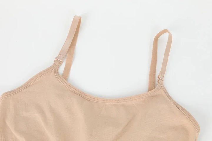 Women Shapewear Full Slip Tummy Control Crew Neck Cami Mini Under Dress Smooth Body Shaper New Spaghetti Straps Lingerie