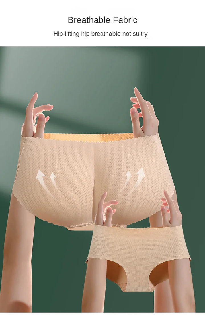 Women Butt Pad Enhancer Panties Hip Padded Underwear Tummy Control Butt Lifter Shapewear Panty Seamless Fake Buttock Slim Briefs