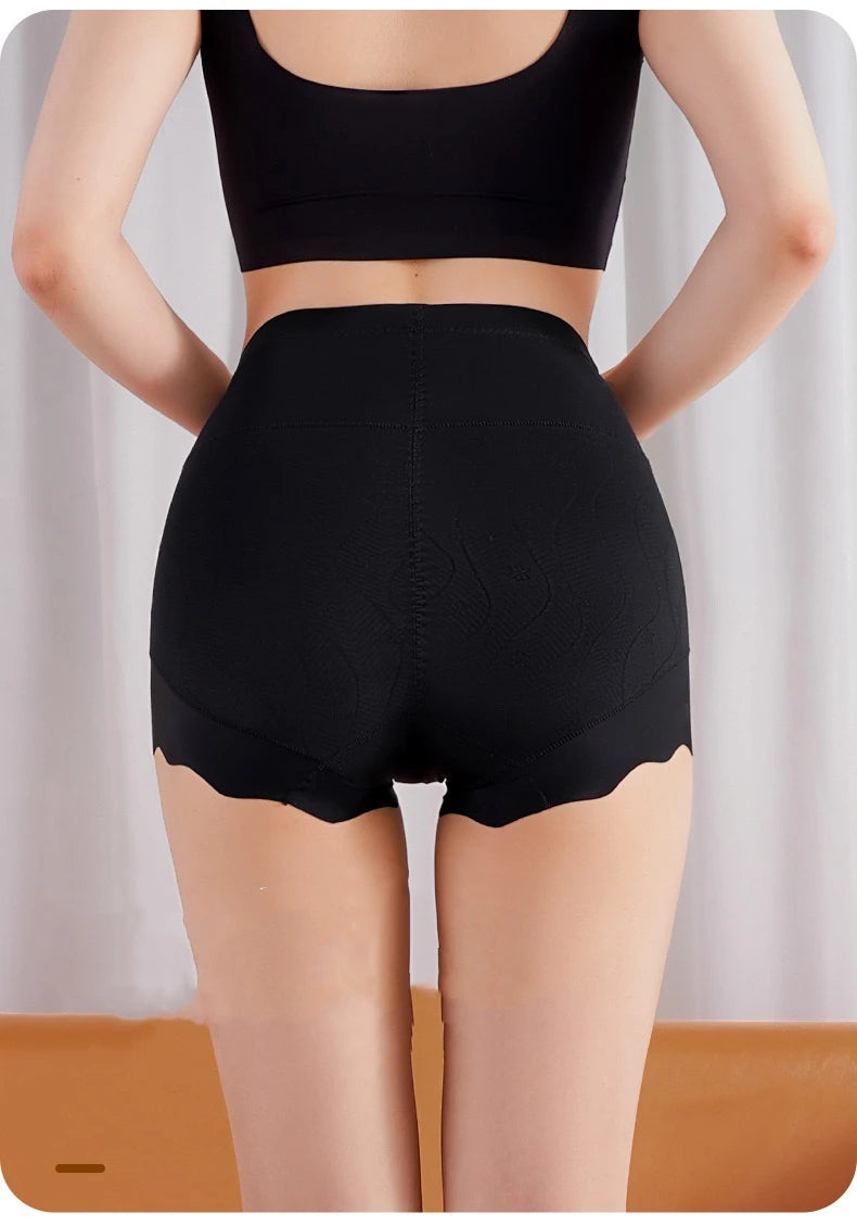 1pcs Women No Trace Mid Waist Shaping Briefs Breathable Body Shaper Slimming Underwear Butt Lifter Control Panties Shapewear