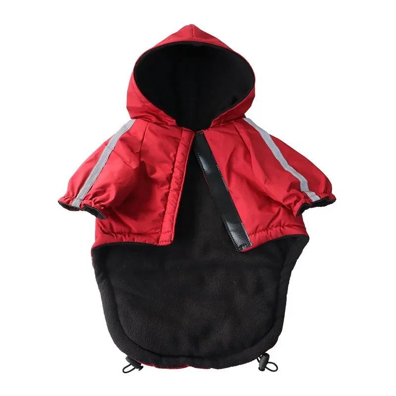 Waterproof Fleece Dog Jacket
