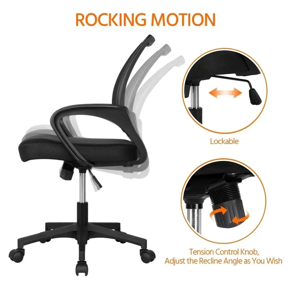 Adjustable Mesh Swivel Office Chair