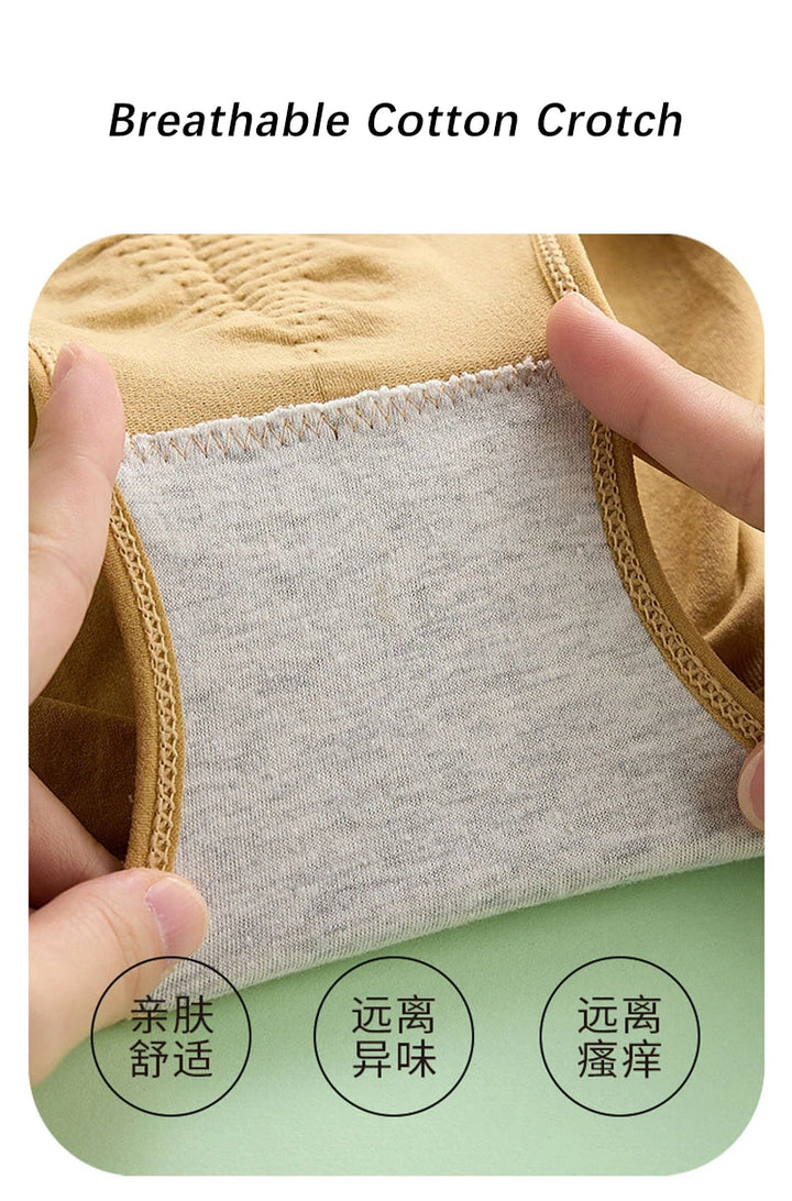 High Waist Non-slip Tummy Control Slimming Women Briefs Shapewear Body Shaper Control Panties Ladies Waist Trainer Underwear