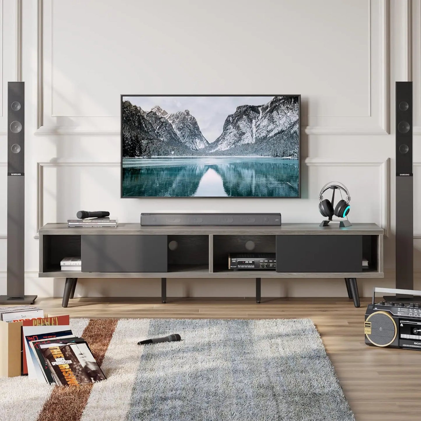 Mid-Century Modern TV Stand