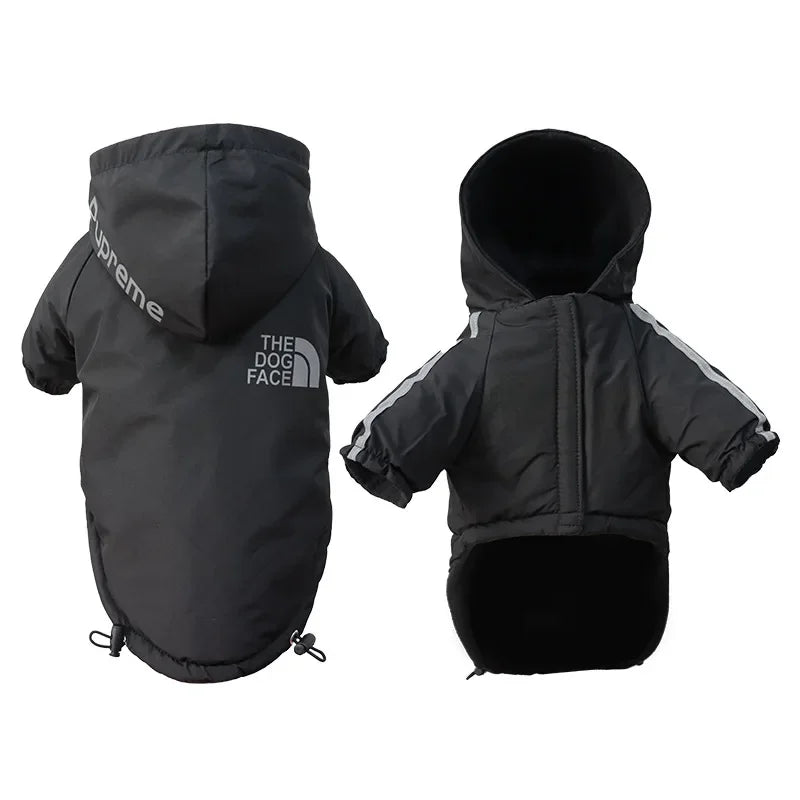 Waterproof Fleece Dog Jacket
