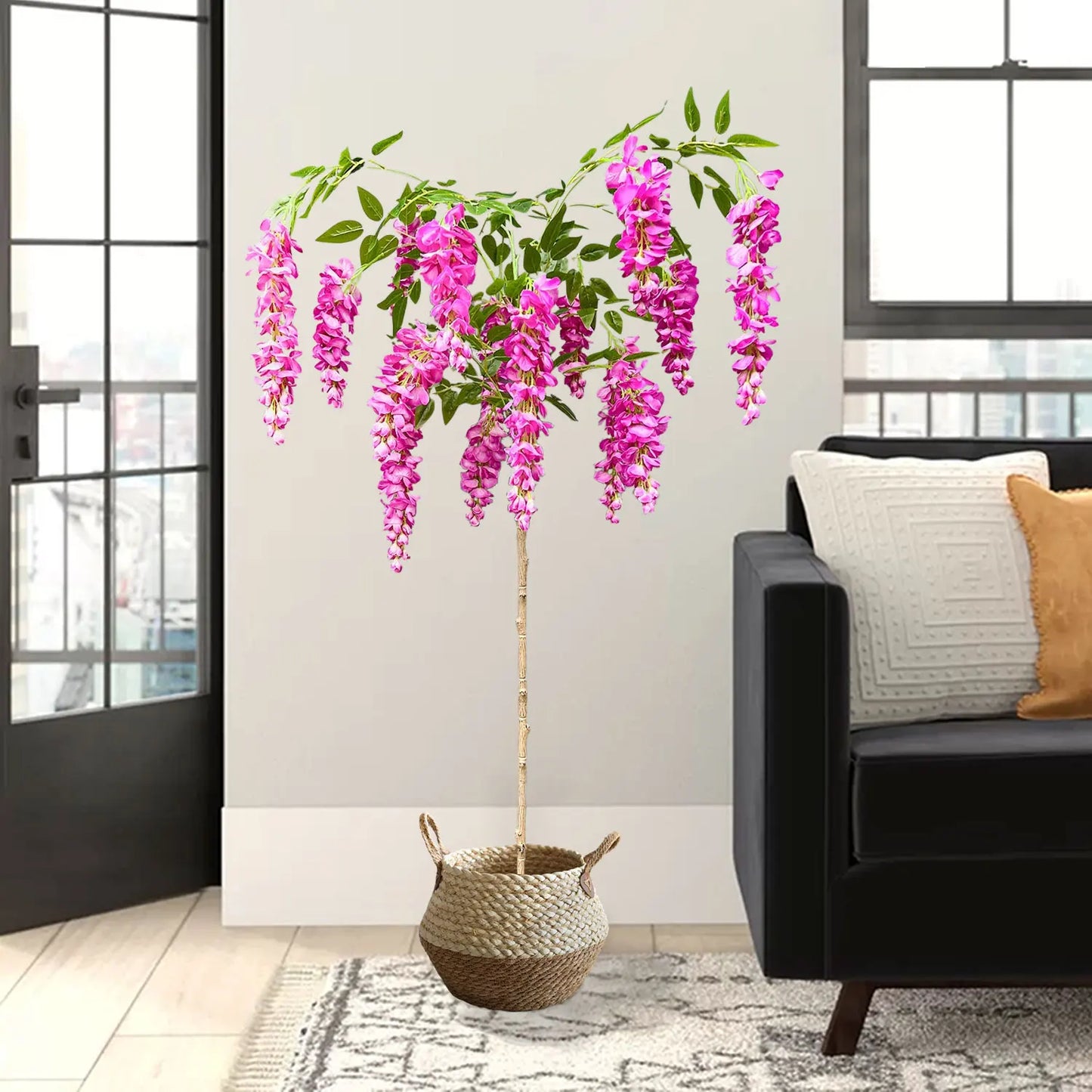 Artificial Wisteria Tree Décor