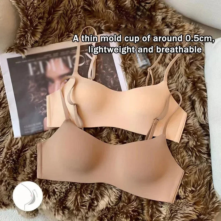 Seamless Underwear Women Push-Up Bra Thin Style Sexy Wireless Bras for Ladies