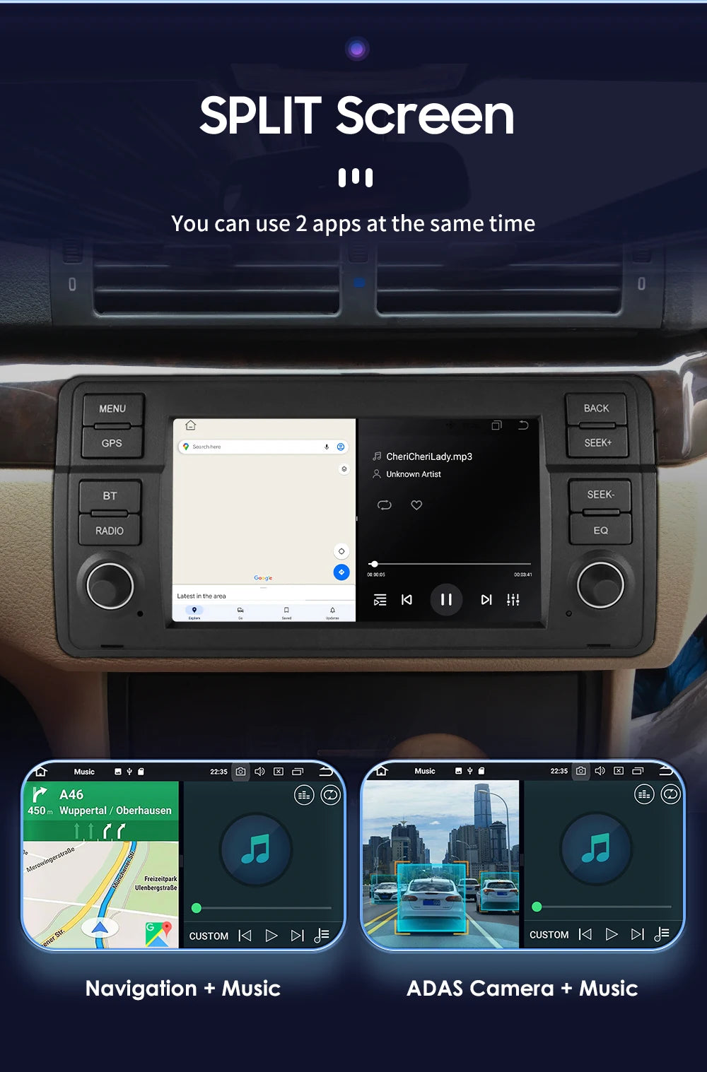 Hizpo 7" AI Voice Autoradio For BMW E46 M3 318/320/325/330/335 Android Auto Radio Carplay 4G DSP Car Multimedia GPS 2din Stereo