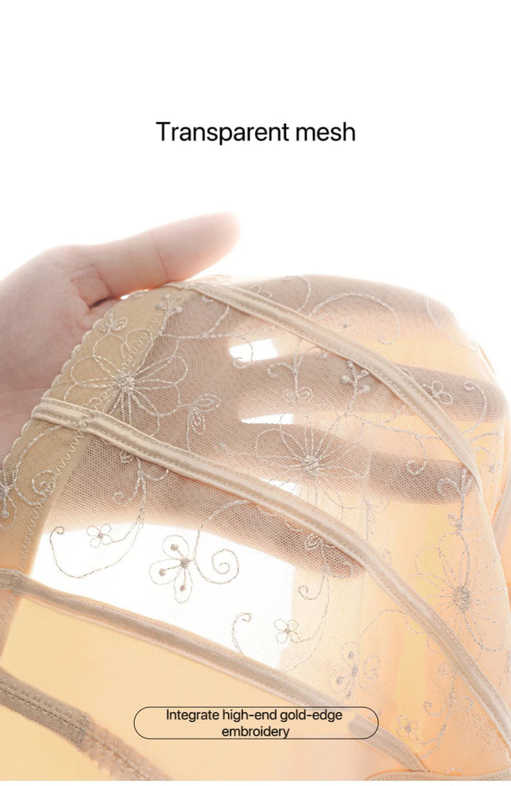 1pcs Seamless Belly Shaping Briefs Embroidery Lifting Hip Pants Slimming Panties Women Potent Shaper Underwear Safety Panty