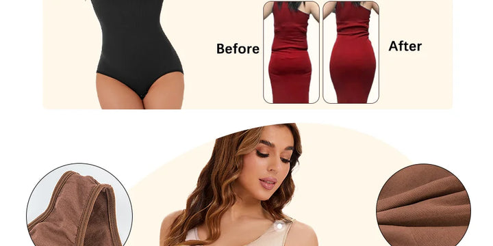 Molasus Bodysuit Women Slimming Shapewear Corset Reducing Body Shaper Modeling Underwear Tummy Control Panties Briefs Large Size