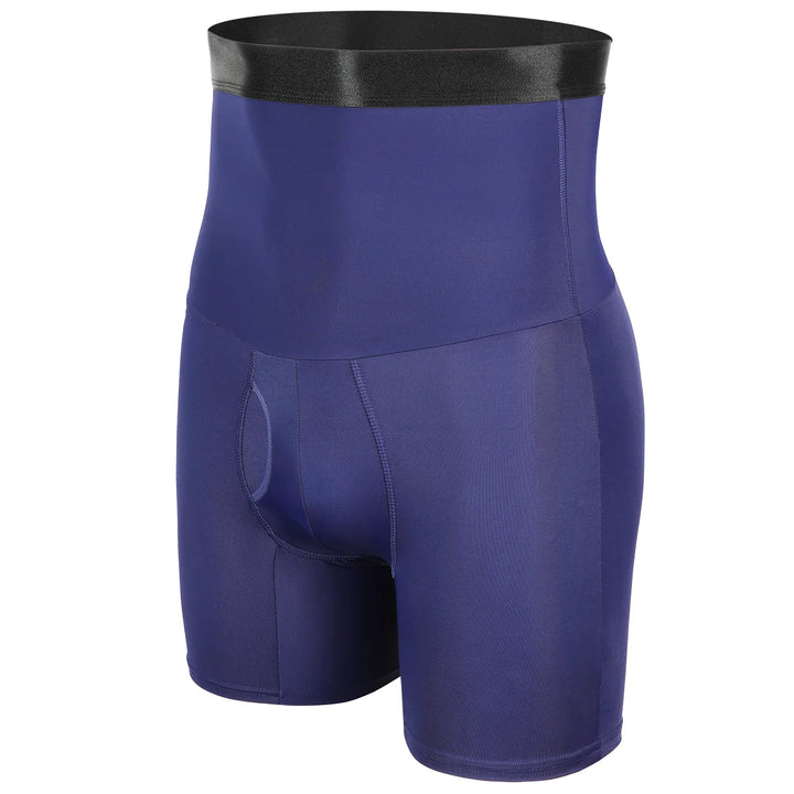 Men Body Shaper High Waist Control Panties Underwear Boxer Briefs Tummy Shaping Shorts Slimming Trainer Compression Shapewear