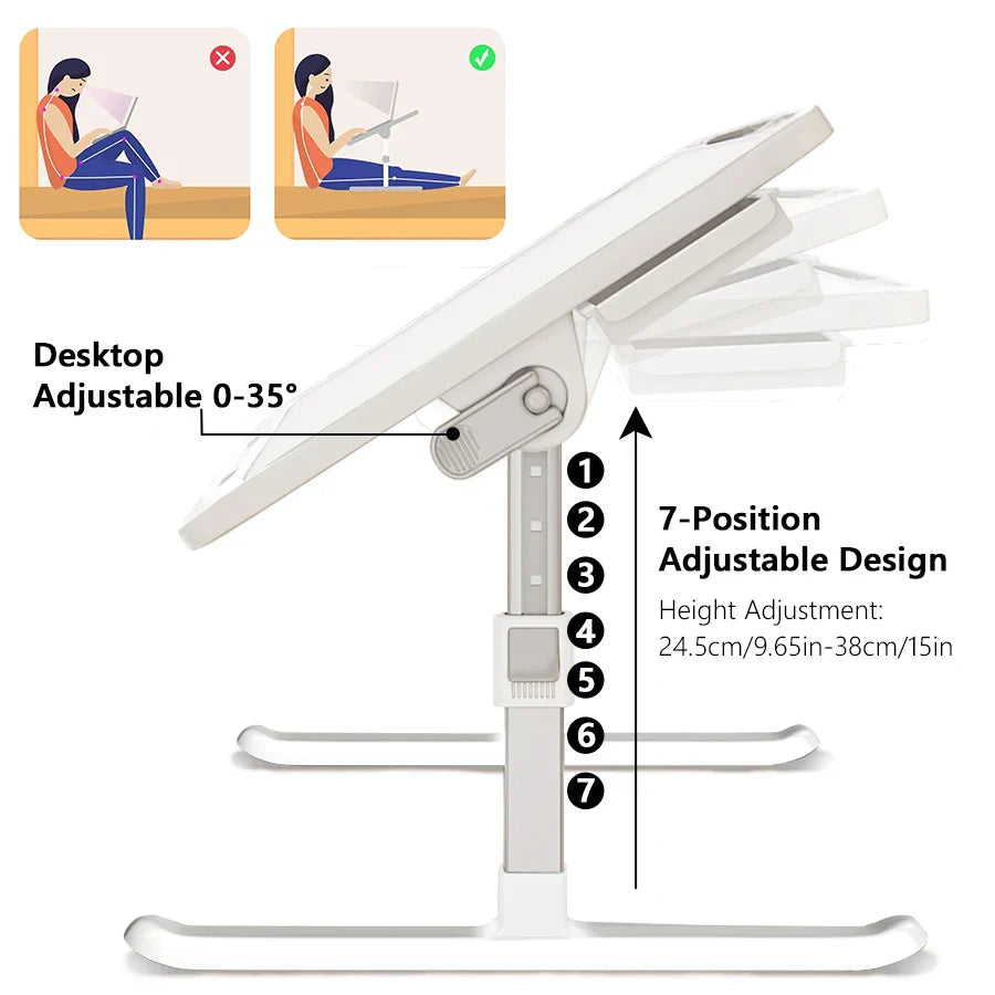 Foldable Laptop Desk for Office