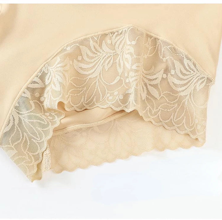 Seamless Postpartum Slim Butt Lifter Brief Women High Waist Panties Unique Fiber Lace Shaper Fat Burning Tummy Control Underwear