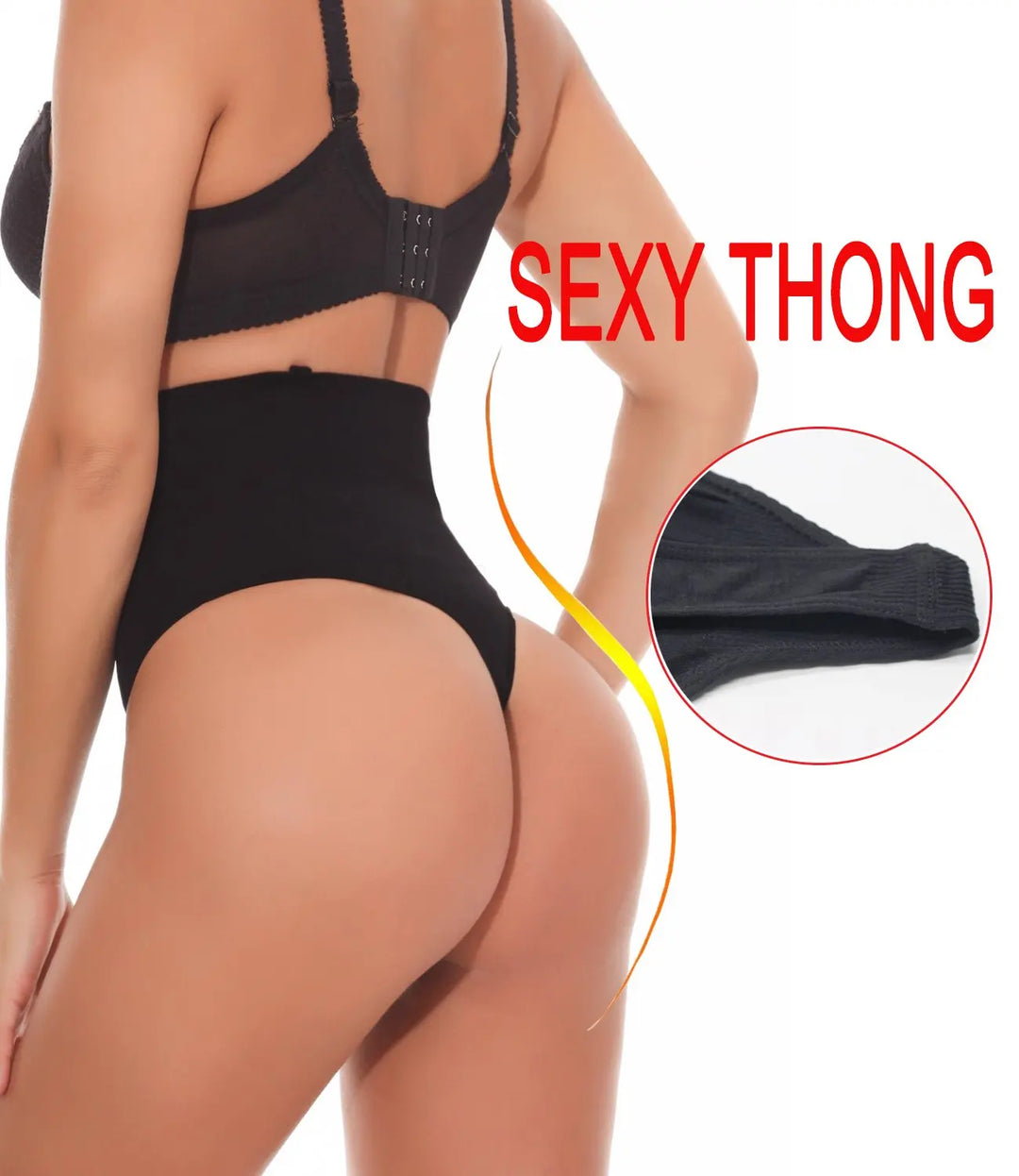 Seamless Thong Shapewear Women High Waist Tummy Control Panties Slimming Underwear Butt Lifter Belly Waist Trainer Body Shaper
