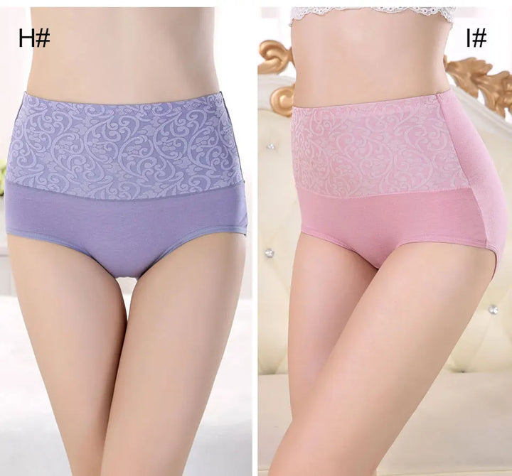 Cotton Underwear Women High Waist Lingerie For Ladies Briefs Tummy Control Panties C-Section Recovery XXXXL Plus Size Underpants