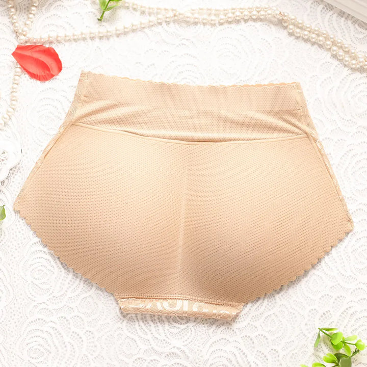Women Sexy Buttocks Shapewear Fake Ass Letter Panties Triangle Butt Lift Panty Peach Booty Enhancer Underwear Hip Padded Briefs