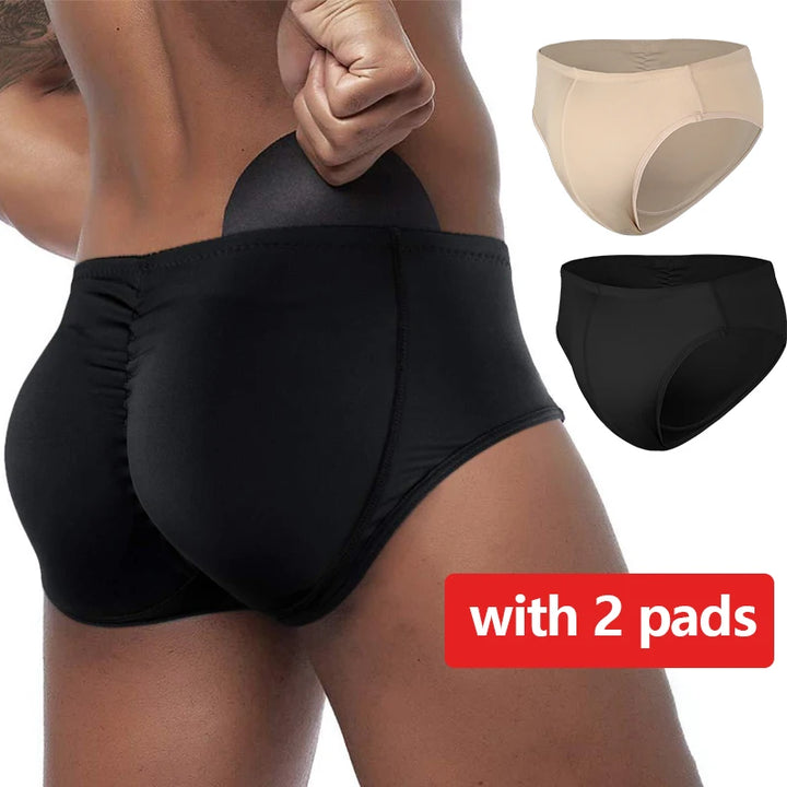 Men Butt Lifter Shapewear Butt Shaper Boxer Padded Enhancing Underwear Tummy Control Daily Briefs Male Lingerie Body Shaper