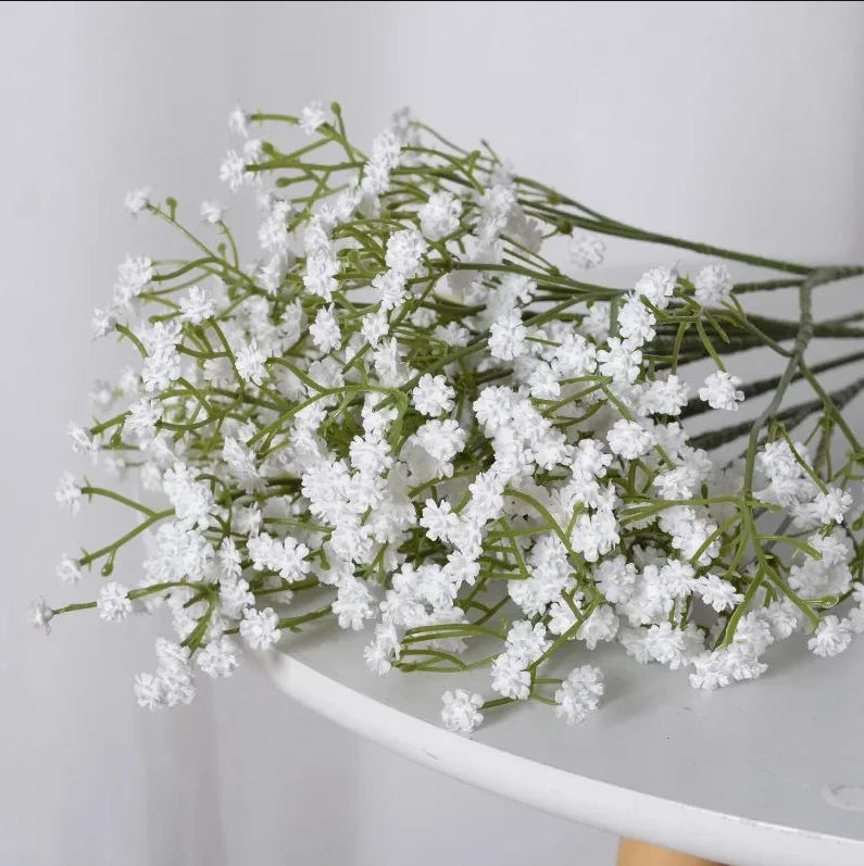 Artificial White Gypsophila Flowers