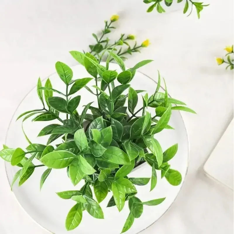 Mini Artificial Eucalyptus Potted Plant