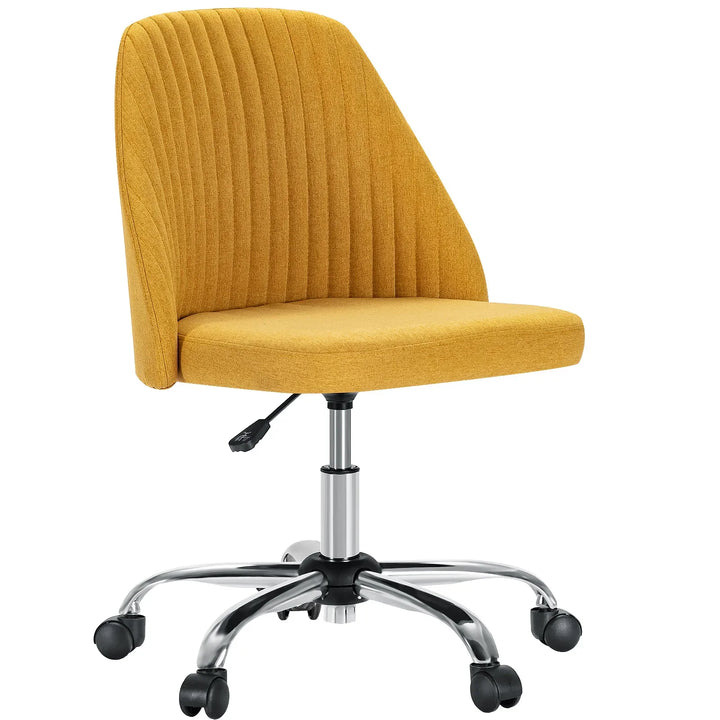 JHK Armless Vanity Swivel Chair