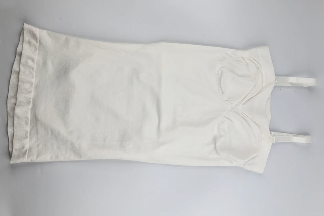 Strapless Shapewear Slip for Women Under Dress Full Slips Dress Tummy Control Camisole Body Shaper Seamless Corset Underwear