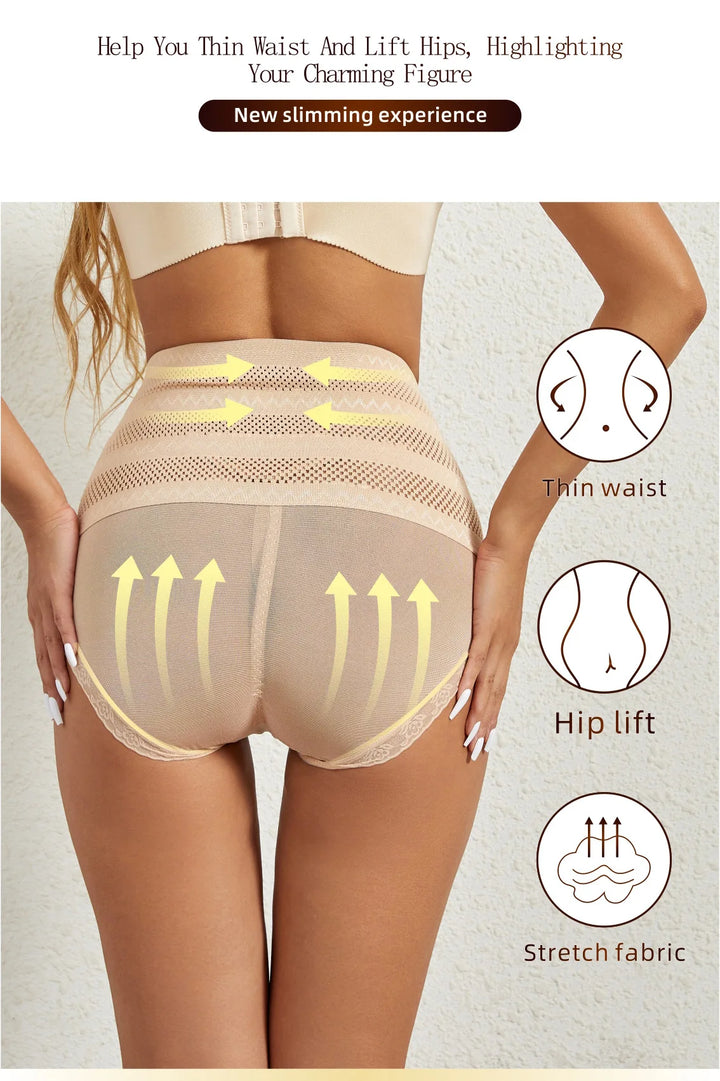 1PC Women's Bodyshaper Panties Belly Tightening Pants Body Lifting High Rise Tummy Control Hip Bottom Underwear Sexy Lingerie